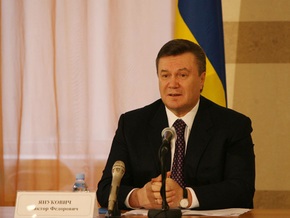 Янукович: Провести досрочные выборы Рады уже нереально