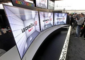 LG - телевизоры - LG начинает продавать телевизоры с гибким дисплеем