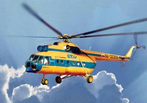 Задержанный в Судане российский вертолет вернулся на базу