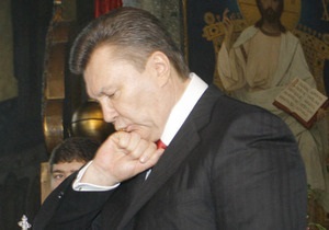 НС: Янукович должен задекларировать подаренный ему княжеский перстень