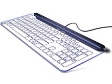 Дизайнер создал бескнопочную стеклянную клавиатуру