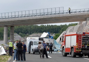 В Хорватии разбился чешский автобус: не менее семи человек погибли
