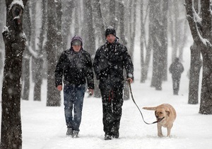 Прогноз погоды: снегопады не отступают из Украины