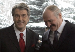 Ющенко поговорил с Лукашенко по телефону