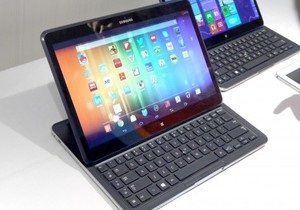 Два в одном. Samsung показала планшет, работающий и на Windows, и на Android