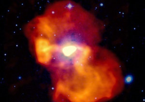 Астрономам удалось сфотографировать  уши  черной дыры