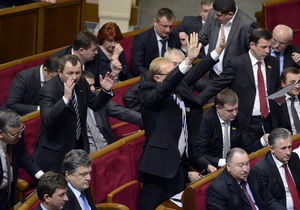 Рада - выборы мэра Киева - Рада приняла решение о выборах в Киеве в первом чтении