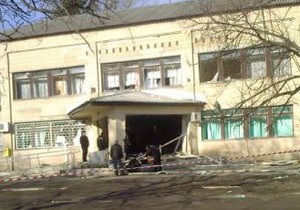 В Знаменке Кировоградской области в поликлинике произошел взрыв