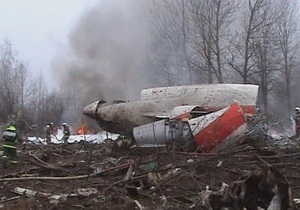 Польская прокуратура опровергла информацию о следах взрывчатки на обломках самолета Качиньского