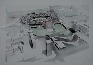 Киевские архитекторы одобрили проект обустройства Троицкой площади возле НСК Олимпийский