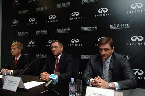 Торжественное открытие нового официального автосалона Infiniti  ВиДи Либерти 