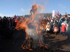 Фотогалерея: Как киевляне Масленицу праздновали