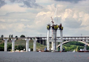 Кабмин выделил 450 млн грн на строительство двух мостов в Запорожье