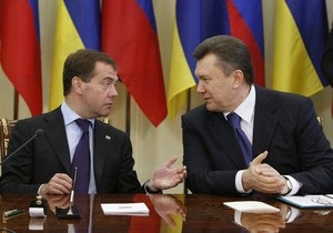 Медведев и Янукович поздравили друг друга с ратификацией соглашения по флоту