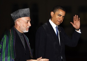 Обама прилетел в Кабул