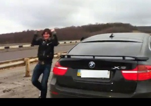 СМИ: Сын Кернеса ездит на BMW Х6 со скоростью 260 км/час
