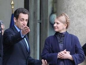 Саркози: Тимошенко - тот, кто нужен Украине во время кризиса