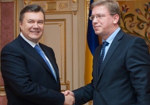 Фюле обеспокоен недостаточным прогрессом реформ в Украине