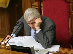 Литвин пока не намерен обращаться в прокуратуру относительно Яценюка