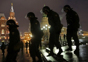 Число задержанных на Манежной площади превысило 100 человек