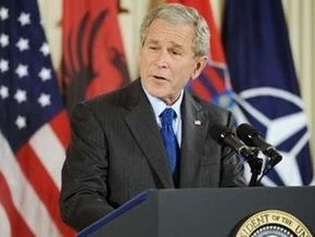 Буш: США поддерживают вступление Украины и Грузии в НАТО