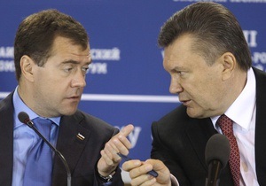Медведев проведет с Януковичем в Крыму два дня