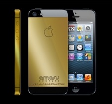 В Британии создали золотой iPhone 5