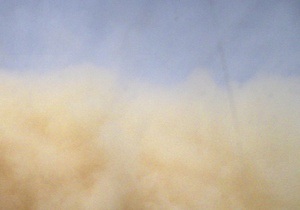 Западную Африку накрыло гигантское облако пыли