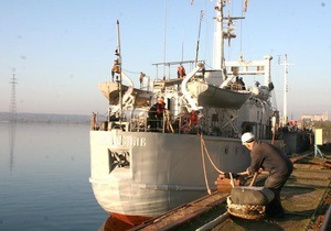 В Николаеве отремонтировали малый разведывательный корабль ВМС Украины