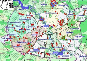 В Минске появилась карта, на которой обозначены места соловьиных трелей