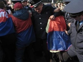 В Донецке милиция пресекла попытки сорвать концерт ко Дню УПА