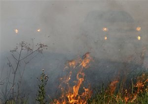 Пожарным удалось ликвидировать масштабный лесной пожар вблизи Ялты