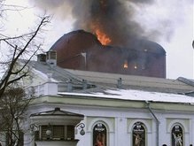 Сгорело  самое гламурное заведение Москвы
