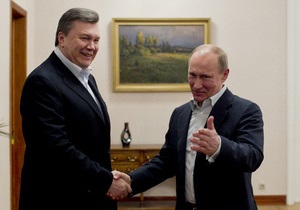 Переговоры Януковича с Путиным продолжались до двух часов ночи