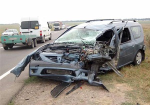 В Одесской области произошло ДТП: водитель Dacia уснул за рулем