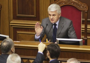 Литвин пообещал внести законопроект по вопросам личного голосования в Раде
