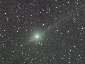 К Земле стремительно приближается комета с антихвостом