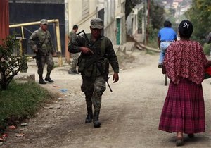 Один из департаментов Гватемалы объявил осадное положение из-за нападений мексиканских банд