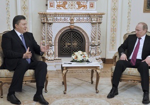 Путин и Янукович договорились о сотрудничестве  в газовых делах  - МИД РФ