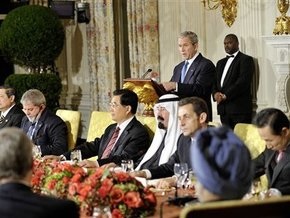 Буш призвал мировых лидеров не вмешиваться в экономику