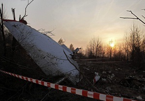 Россия отказывается вносить поправки Польши в доклад о расследовании катастрофы под Смоленском