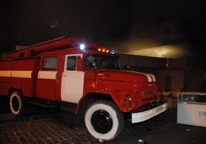 В Сумской области произошел пожар на заводе по производству пороха