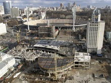 Евро-2012: Демонтаж стройки перед НСК Олимпийский начнется 18 марта