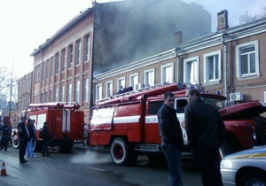 В центре Одессы в результате пожара погиб человек