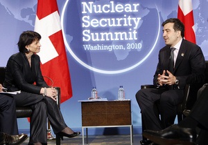 На ядерном саммите Саакашвили рассказал, как в Грузии перехватили контрабандный уран
