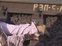 В Крыму поезд сбил насмерть женщину