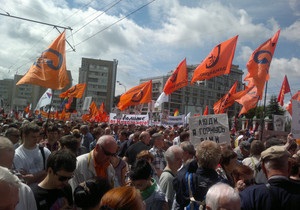 На оппозиционный протест в Москве вышли 6 тысяч человек - полиция