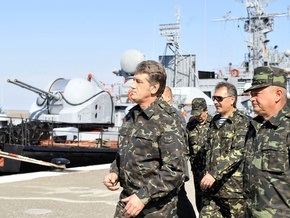 Ющенко на учениях в Крыму увидел  высокий патриотизм и дух  украинской армии