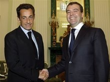 Шесть принципов урегулирования конфликта от Медведева и Саркози (обновлено)