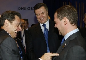 Янукович отправляется в Париж